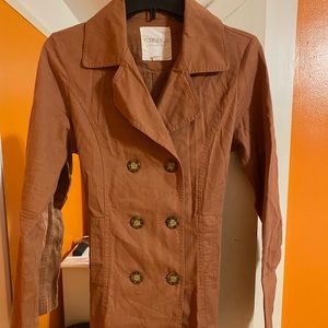 used orange jacket